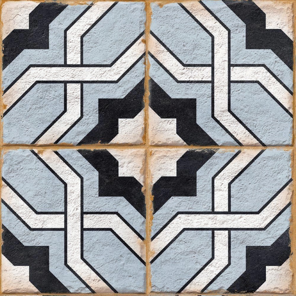 Универсальная плита (керамогранит) Ennface Morocco Sky Matt 20×20 см