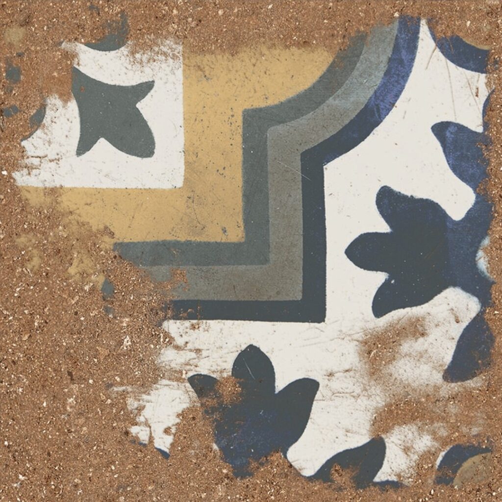 Ape Grupo Коллекция ANTICO CASALE Nesso Cotto Mix Mat 20*20 см (V03)