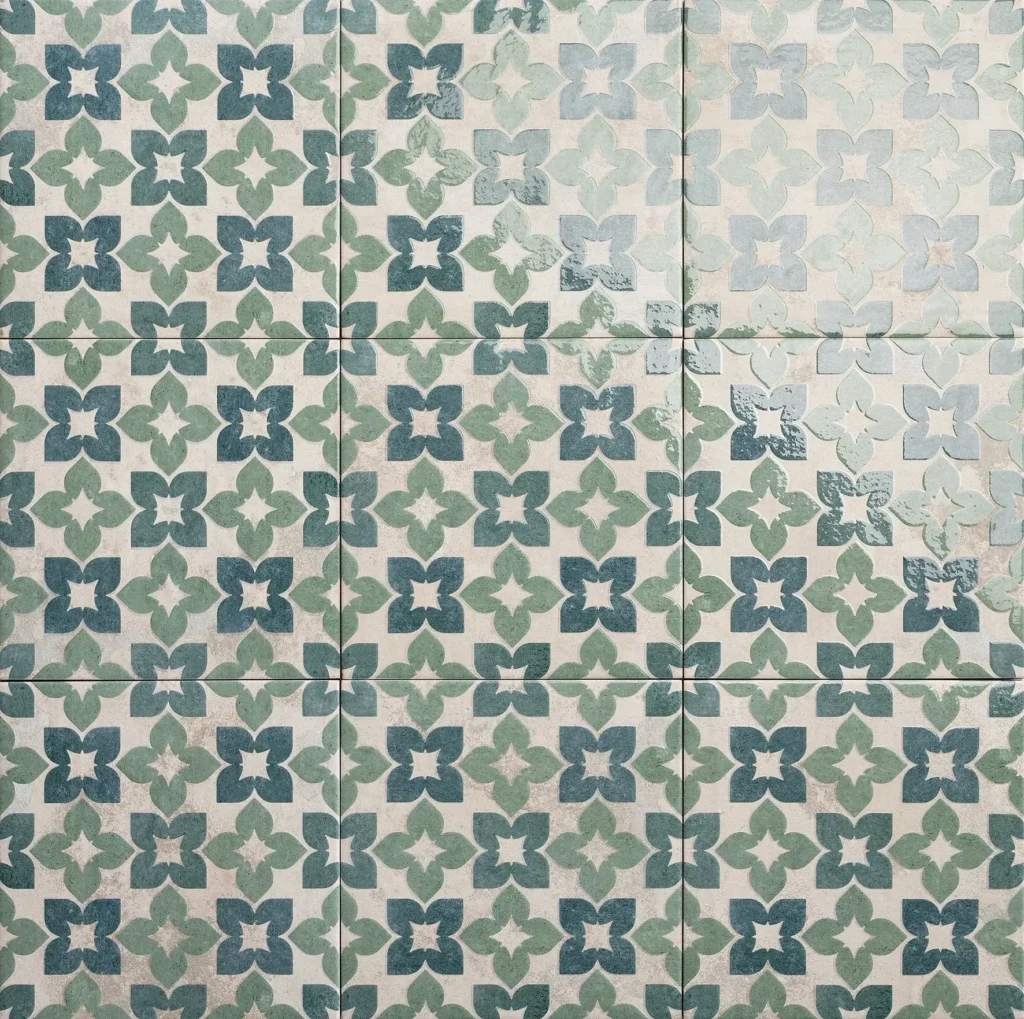 Универсальная плитка (керамогранит) Mainzu Meraki Decor Soul Green 20×20 см