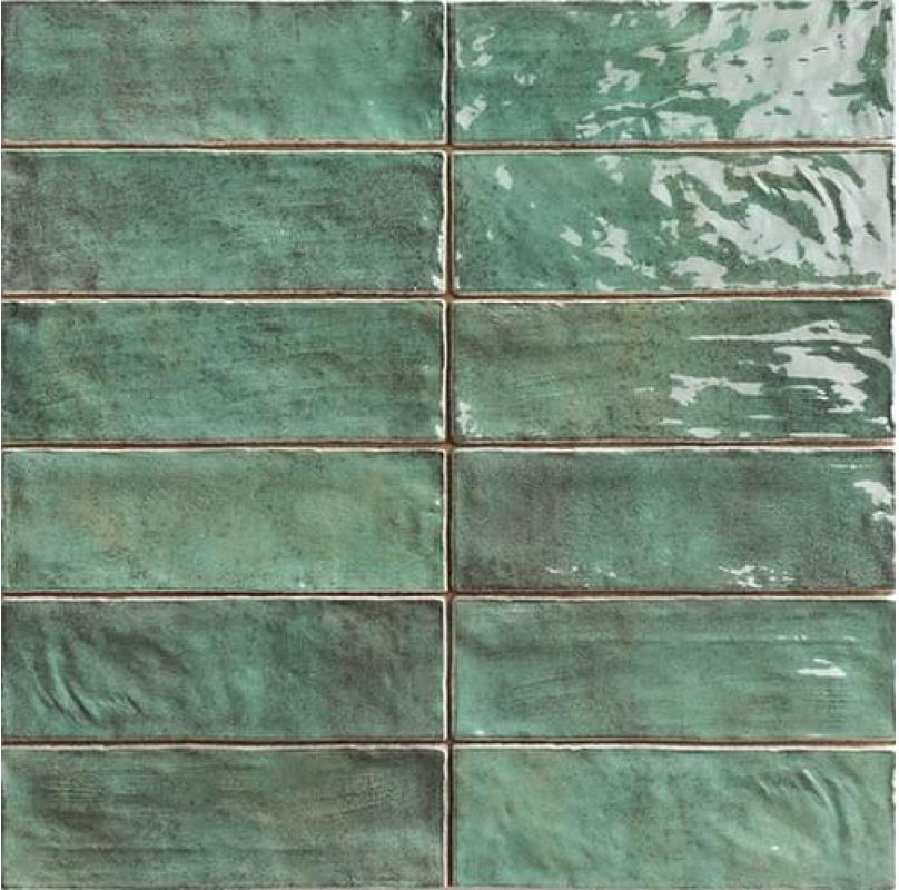Настенная плитка Mainzu Positano Smeraldo 6.5×20 см