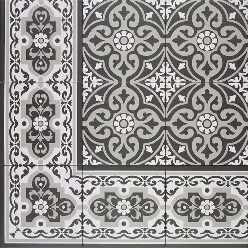 Универсальная плитка (керамогранит) Mainzu Centro Normandy Black 20×20 см