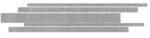 Универсальная мозаика (керамогранит) Marazzi Traffic Grigio S 15×59.5 см