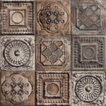 Настенная плитка Mainzu Tin-Tile Rusty Mix 20×20 см